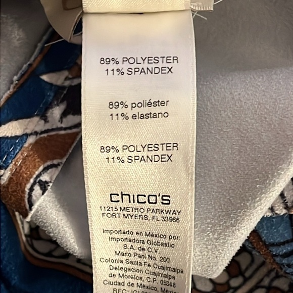 Chicos | Paisley micro faux suede duster cardigan jacket Women’s size 2/L/12 - Picture 10 of 11